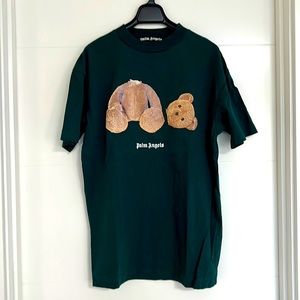 Palm angels green teddy tee